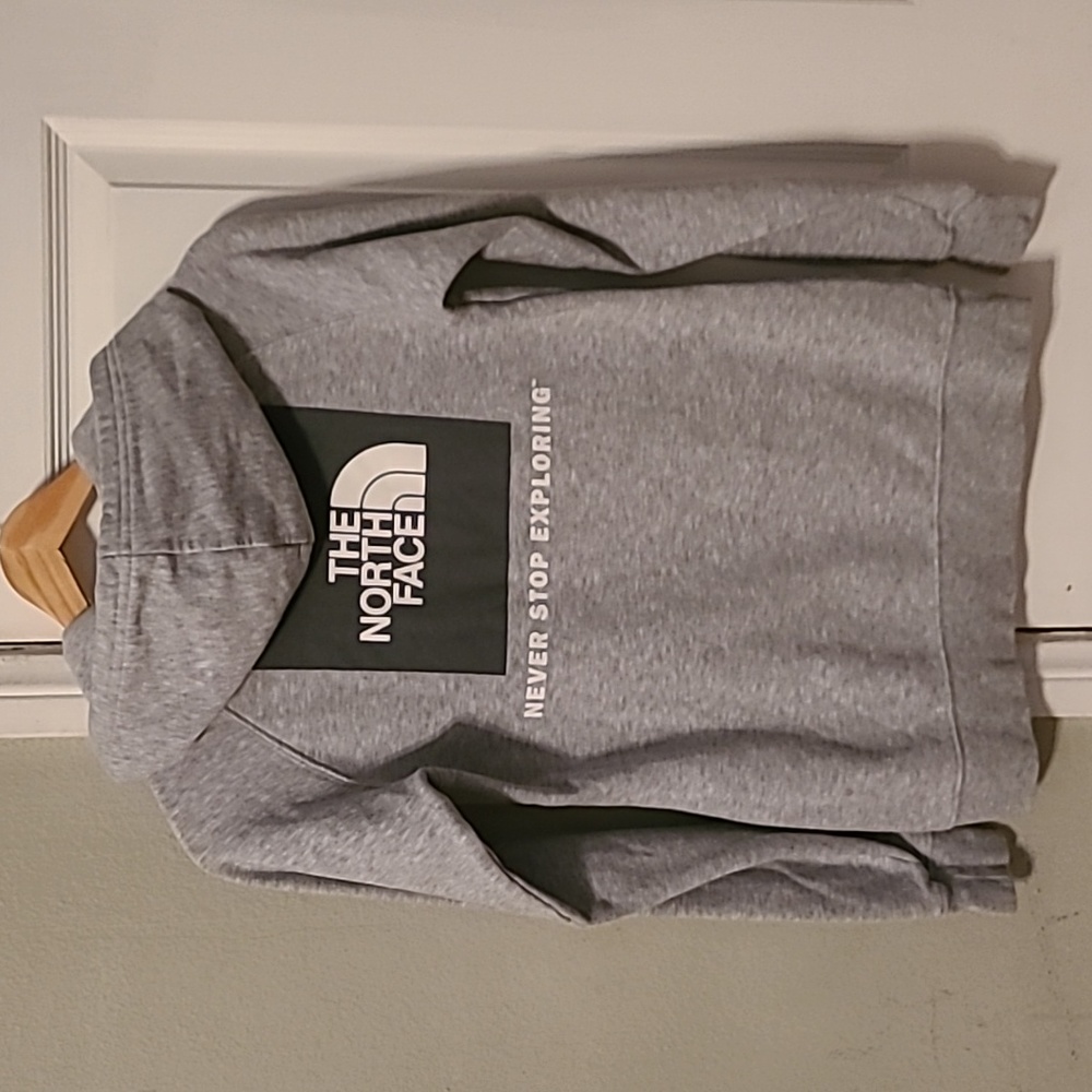 The North Face size XS womens hoodie hooded gray sweatshirt 🩶